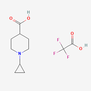 1-Cyclopropylpiperidine-4-carboxylicacid,trifluoroaceticacid