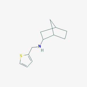 N-(thiophen-2-ylmethyl)bicyclo[2.2.1]heptan-2-amine