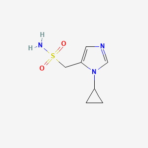 (1-Cyclopropyl-1H-imidazol-5-yl)methanesulfonamide