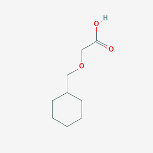 molecular formula C9H16O3 B13246680 2-(Cyclohexylmethoxy)acetic acid 