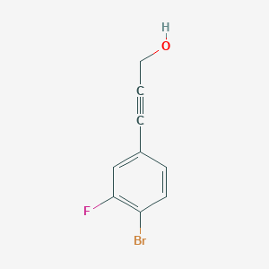 3-(4-Bromo-3-fluorophenyl)prop-2-yn-1-ol