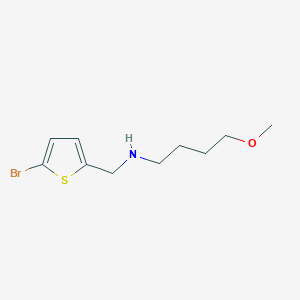 [(5-Bromothiophen-2-yl)methyl](4-methoxybutyl)amine