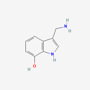 3-(Aminomethyl)-1H-indol-7-ol