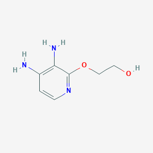 2-[(3,4-Diaminopyridin-2-yl)oxy]ethan-1-ol