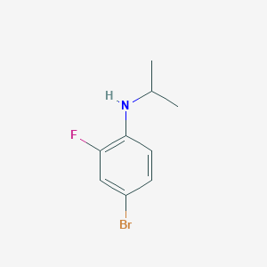 4-bromo-2-fluoro-N-isopropylaniline