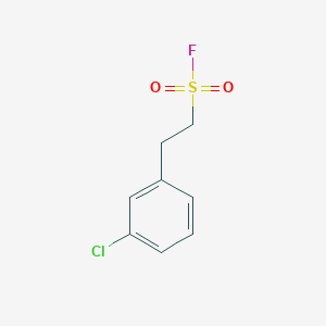 2-(3-Chlorophenyl)ethane-1-sulfonyl fluoride