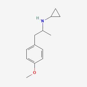 N-[1-(4-methoxyphenyl)propan-2-yl]cyclopropanamine