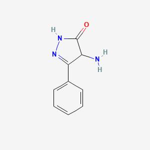 4-Amino-3-phenyl-4,5-dihydro-1H-pyrazol-5-one