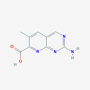 2-Amino-6-methylpyrido[2,3-d]pyrimidine-7-carboxylic acid