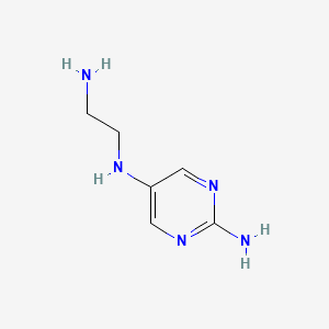 N5-(2-Aminoethyl)pyrimidine-2,5-diamine