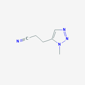 3-(1-Methyl-1H-1,2,3-triazol-5-yl)propanenitrile