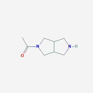 1-{Octahydropyrrolo[3,4-c]pyrrol-2-yl}ethan-1-one