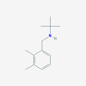 molecular formula C13H21N B13247138 Tert-butyl[(2,3-dimethylphenyl)methyl]amine 