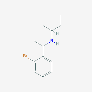 [1-(2-Bromophenyl)ethyl](butan-2-yl)amine