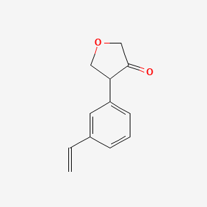 4-(3-Ethenylphenyl)oxolan-3-one