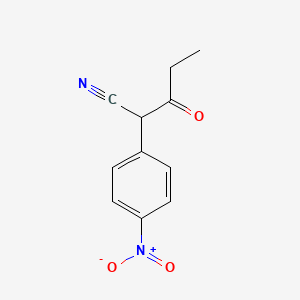 2-(4-Nitro-phenyl)-3-oxo-pentanenitrile