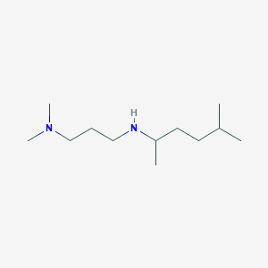 [3-(Dimethylamino)propyl](5-methylhexan-2-YL)amine