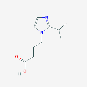 4-(2-isopropyl-1H-imidazol-1-yl)butanoic acid