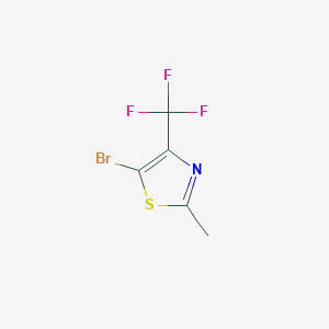 5-Bromo-2-methyl-4-(trifluoromethyl)-1,3-thiazole