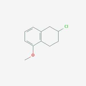 2-Chloro-5-methoxy-1,2,3,4-tetrahydronaphthalene