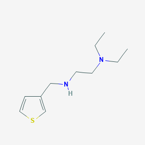 [2-(Diethylamino)ethyl](thiophen-3-ylmethyl)amine