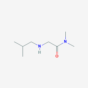 N,N-Dimethyl-2-[(2-methylpropyl)amino]acetamide