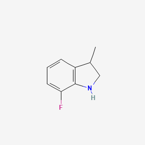 7-fluoro-3-methyl-2,3-dihydro-1H-indole