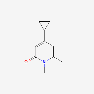 4-Cyclopropyl-1,6-dimethyl-1,2-dihydropyridin-2-one