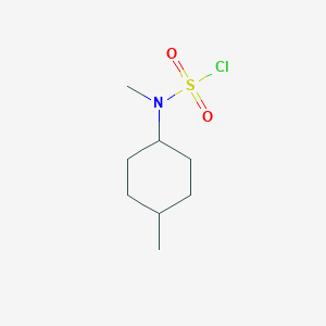 N-methyl-N-(4-methylcyclohexyl)sulfamoyl chloride