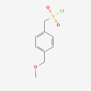 (4-(Methoxymethyl)phenyl)methanesulfonyl chloride