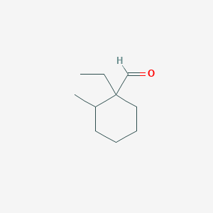 1-Ethyl-2-methylcyclohexane-1-carbaldehyde