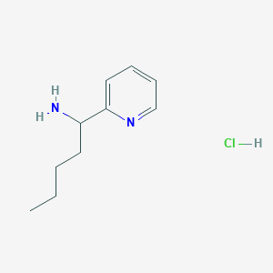 1-(Pyridin-2-yl)pentan-1-amine hydrochloride