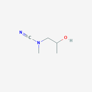 1-[Cyano(methyl)amino]propan-2-ol