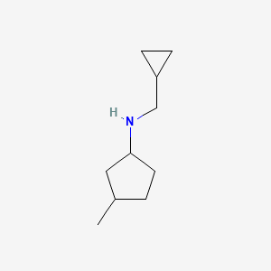 N-(cyclopropylmethyl)-3-methylcyclopentan-1-amine