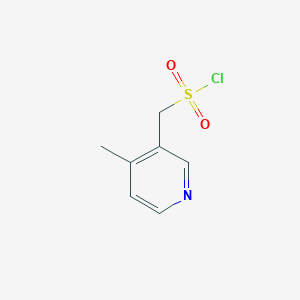 (4-Methylpyridin-3-yl)methanesulfonyl chloride