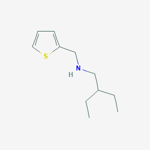 (2-Ethylbutyl)(thiophen-2-ylmethyl)amine