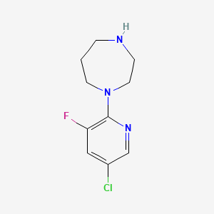 1-(5-Chloro-3-fluoropyridin-2-yl)-1,4-diazepane