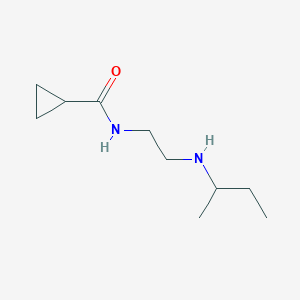 N-{2-[(butan-2-yl)amino]ethyl}cyclopropanecarboxamide