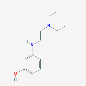 3-{[2-(Diethylamino)ethyl]amino}phenol