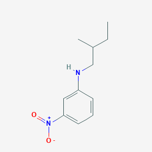 molecular formula C11H16N2O2 B13248121 N-(2-methylbutyl)-3-nitroaniline 