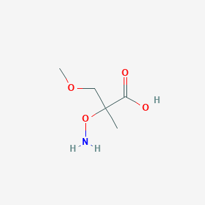 2-(Aminooxy)-3-methoxy-2-methylpropanoic acid