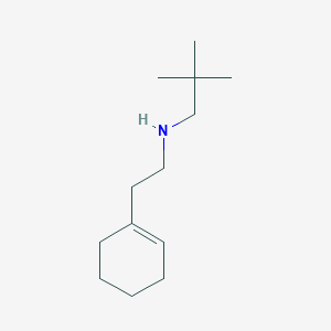 [2-(Cyclohex-1-en-1-yl)ethyl](2,2-dimethylpropyl)amine