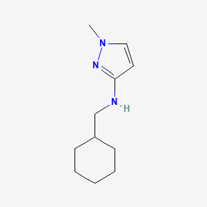 N-(cyclohexylmethyl)-1-methyl-1H-pyrazol-3-amine