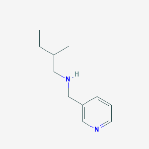 (2-Methylbutyl)(pyridin-3-ylmethyl)amine