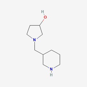 1-(Piperidin-3-ylmethyl)pyrrolidin-3-ol