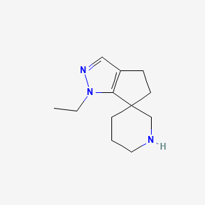 1-Ethyl-4,5-dihydro-1H-spiro[cyclopenta[c]pyrazole-6,3'-piperidine]