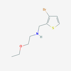 [(3-Bromothiophen-2-yl)methyl](2-ethoxyethyl)amine