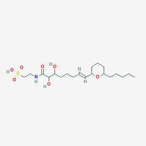 molecular formula C20H37NO7S B132484 Tetrathermotaurine CAS No. 143413-77-8