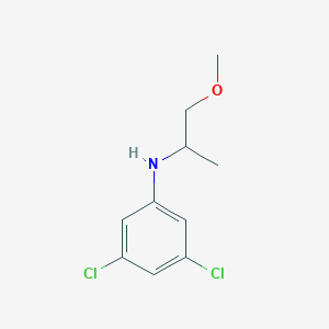 3,5-dichloro-N-(1-methoxypropan-2-yl)aniline