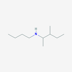 molecular formula C10H23N B13248485 Butyl(3-methylpentan-2-yl)amine 